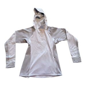 Women's Gray Hooded Top